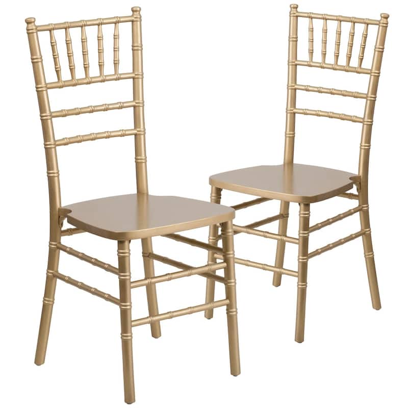 Chiavari Lightweight Wood Chair (Set of 2)