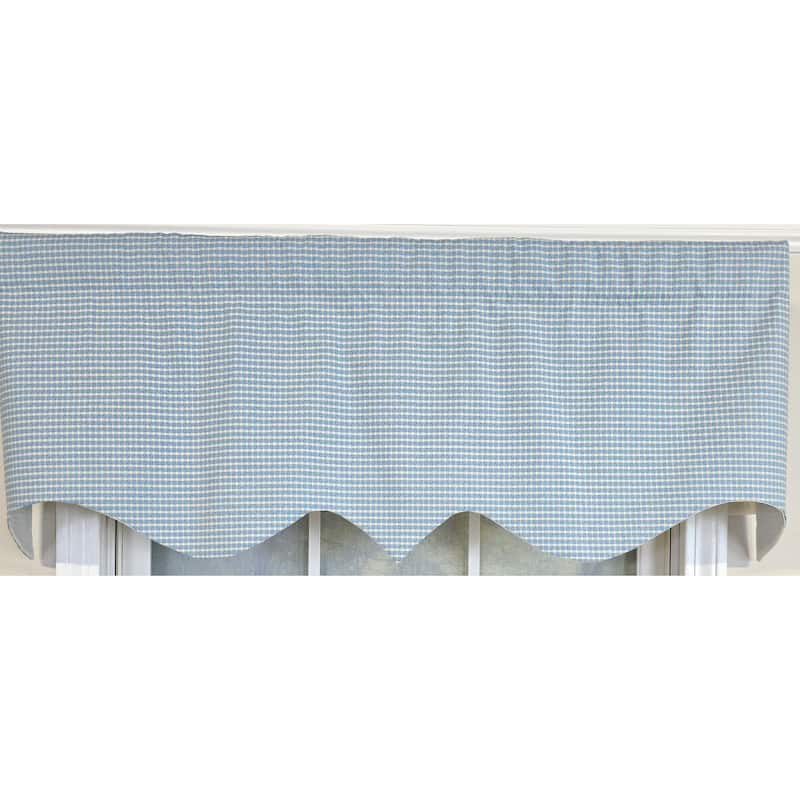 RLF Home Shepherd Check Regal Valance