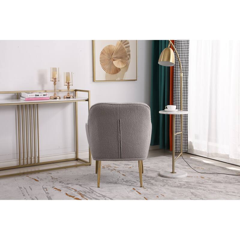 Modern Mid Century Chair Velvet Armchair Wingback Chairs Accent Chairs
