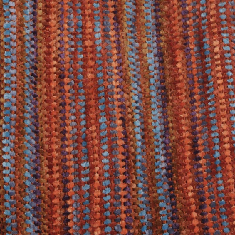 Multi Color Crystal Chenille Throw Blanket