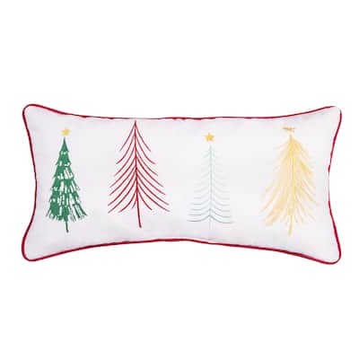 Colorful Trees Pillow