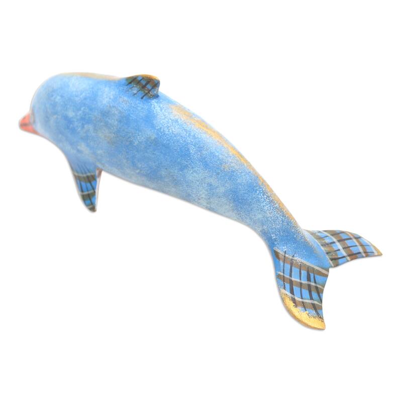 Novica Handmade Air Play Wood Statuette