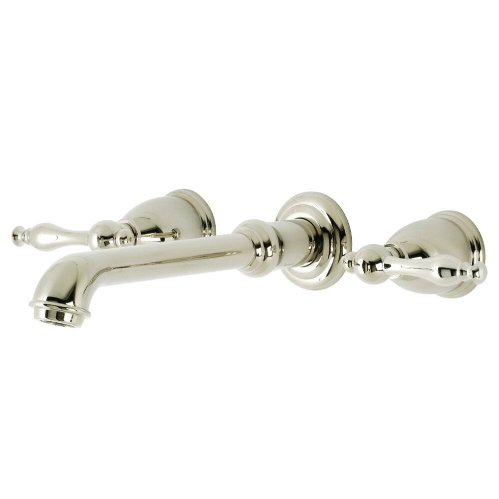 Kingston Brass Naples 3-Hole Wall Mount Roman Tub Faucet