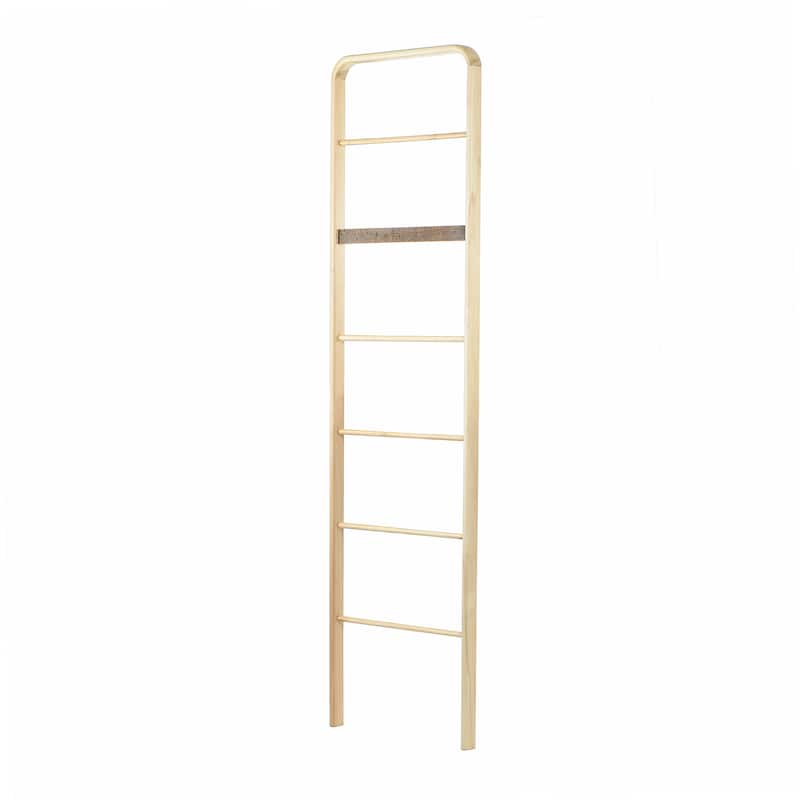 Wood Ladder Towel Rack