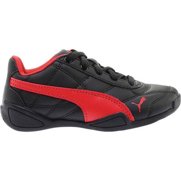 Shop Puma Boys Tune Cat 3 Jr Sneaker Puma Black Ribbon Red Overstock 22865514