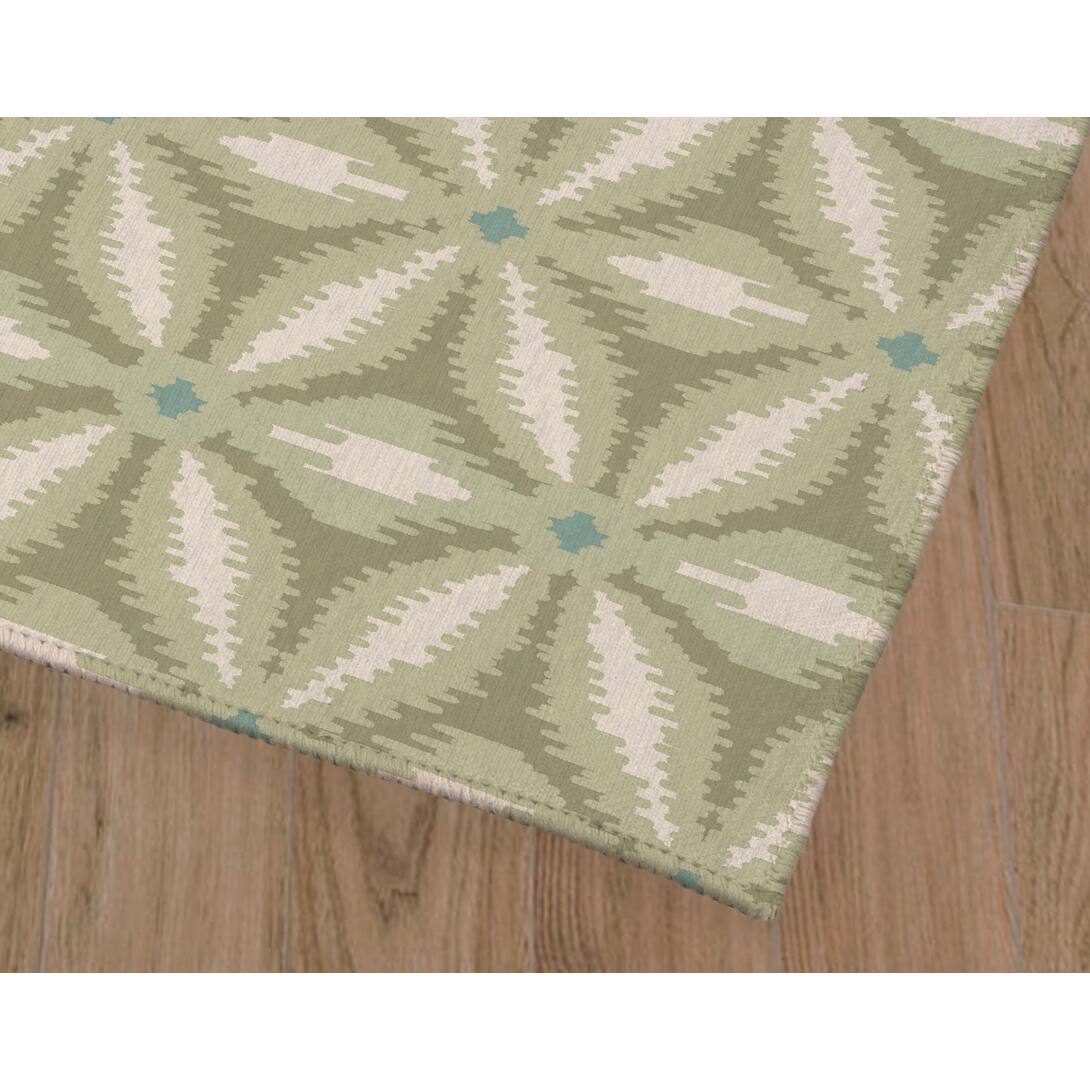 SKETCH A DAISY SAGE Kitchen Mat By Kavka Designs Bed Bath & Beyond