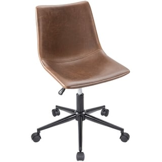 Homall Task Chair Office Desk Chair PU Leather Computer Chair Conference Chair