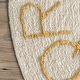 preview thumbnail 59 of 136, Nuloom Alphabet SpinClean Washable Round Rug