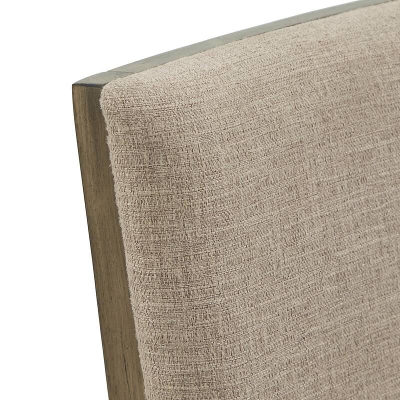 Fiona Antique Beige Fabric Dining Chairs (Set of 2) by iNSPIRE Q Classic