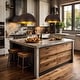 preview thumbnail 54 of 200, Industrial Oversized Metal Dome Pendant Light - Modern Farmhouse 15in - Textured Rusty