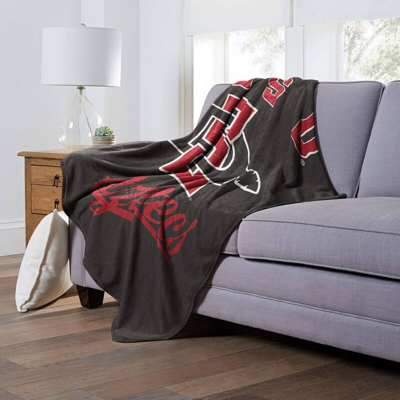 NCAA Mountain West Alumni Silk Touch Throw Blanket