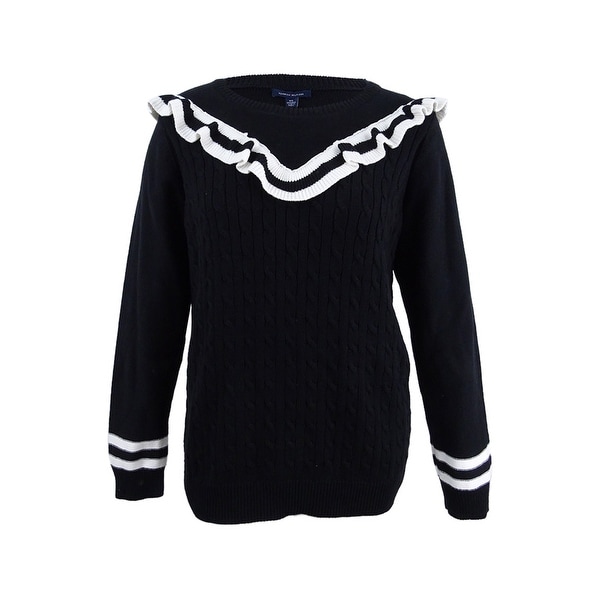 black tommy sweater