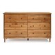 preview thumbnail 18 of 39, Middlebrook Bullrushes 6-drawer Solid Wood Dresser