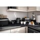 preview thumbnail 5 of 3, Swan ST19020BN Retro 4 Slice Toaster, Black