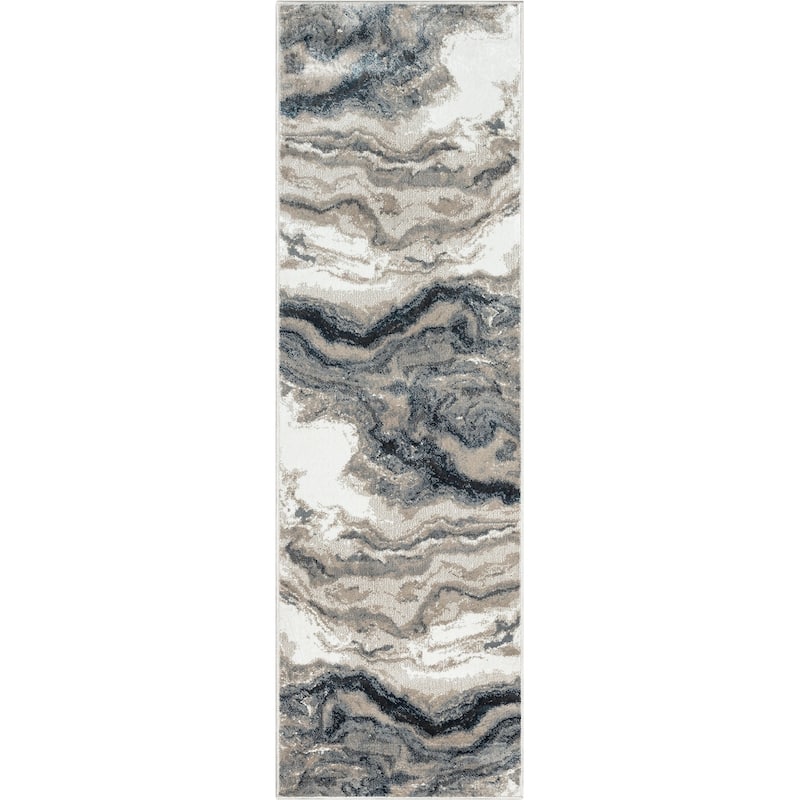 Well Woven Verity Yara Abstract Modern Area Rug