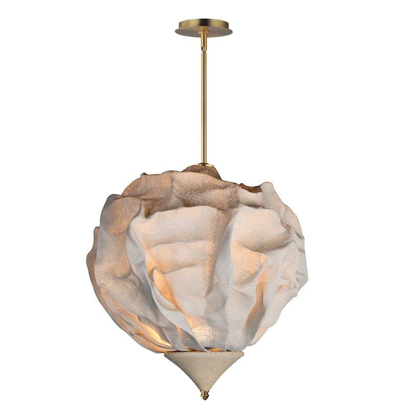 Studio M SM42404WT Shroud 28" Wide Chandelier