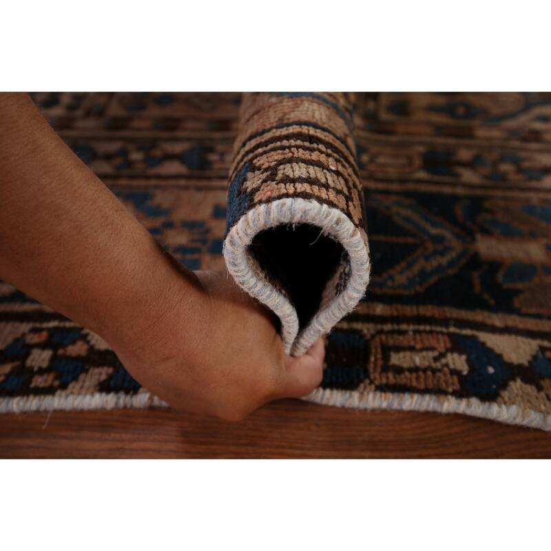 Garden Design Bakhtiari Persian Antique Area Rug Handmade Wool Carpet - 6'8" x 9'10"