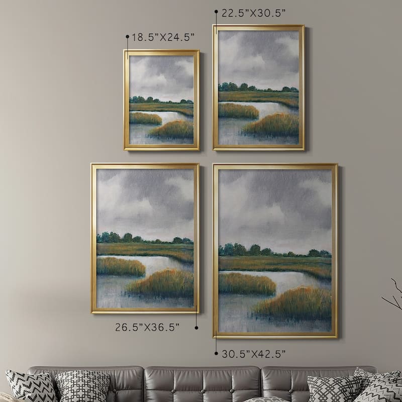 Salt Marshes I Premium Framed Print - Ready to Hang