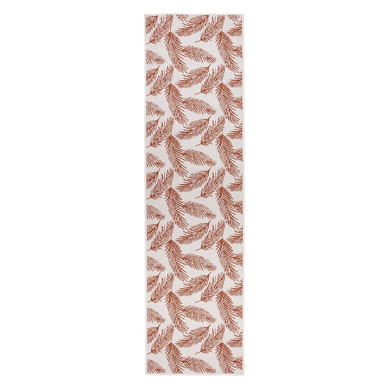 World Rug Gallery Nature Inspired Floral Indoor/Outdoor Area Rug