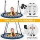 preview thumbnail 2 of 4, Trekassy 45'' 750lbs Spider Web Tree Swing for Kids Adults with Swivel, 2pcs Tree Hanging Straps