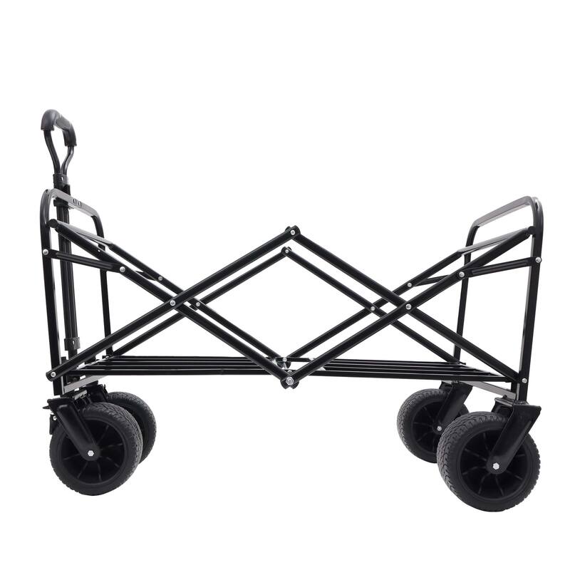 3.1 cu ft. Steel Foldable Wagon Cart