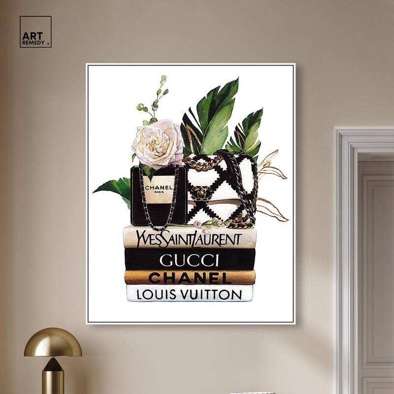 Luxury Stack Details Canvas by Art Remedy