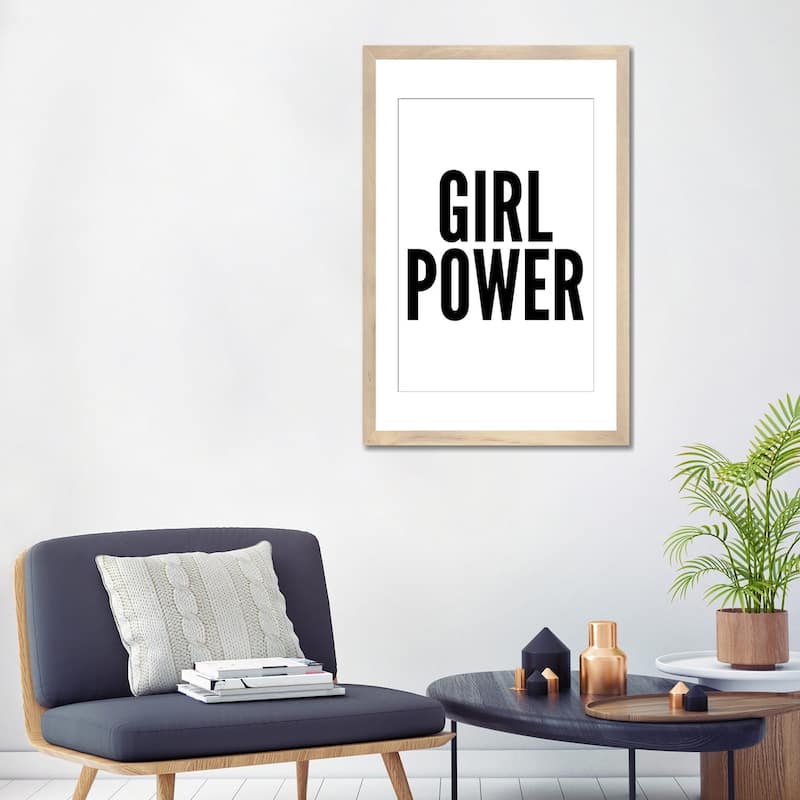 iCanvas "Girl Power" by Pixy Paper