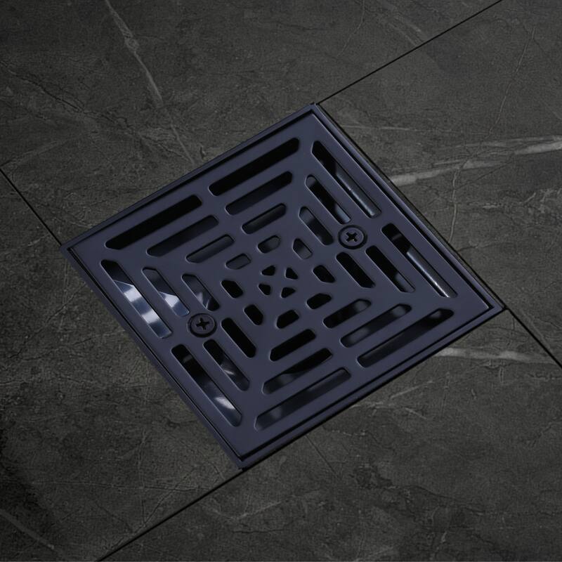 WOWOW 4.5 in. Floor Drain with Square Screw-Tite Strainer