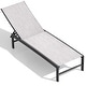 preview thumbnail 40 of 73, Outdoor All-Weather Patio Chaise Lounge Chairs Sun Lounger with Adjustable Backrest