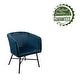 preview thumbnail 7 of 23, Porthos Home Belia Velvet Dining Chair, Rust-resistant Steel Legs