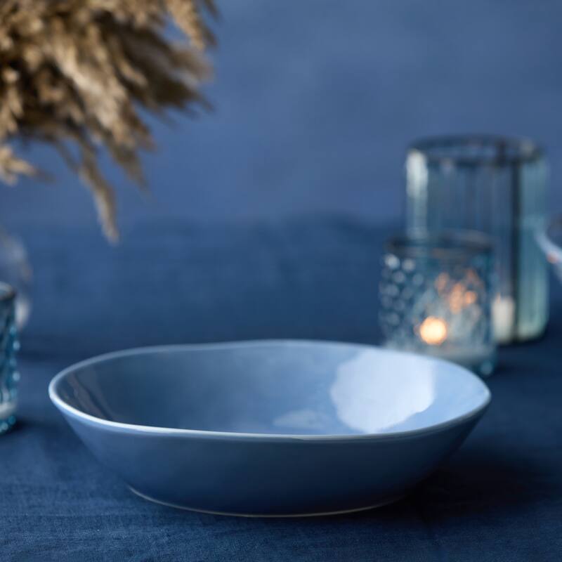 Certified International Cloudy Sky 9.5" Soup/Cereal Bowls,Set of 4 - 9.5'' W x 9.5'' D x 2'' H