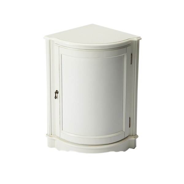 Shop Offex Traditional Quarter Round Wooden Cottage White ...