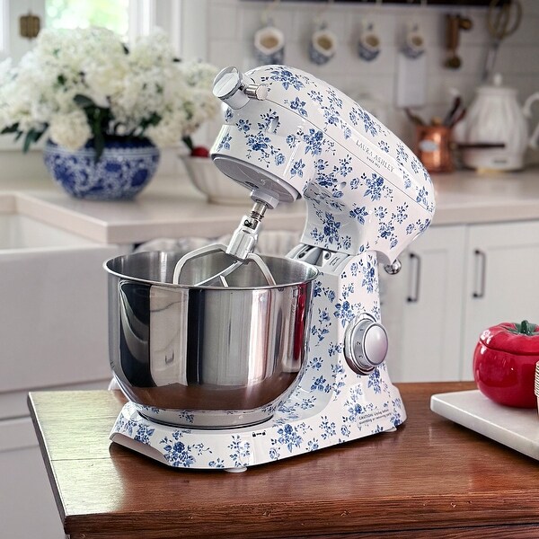 Laura Ashley 4.5L Plastic Stand Mixer - China Rose - Bed Bath
