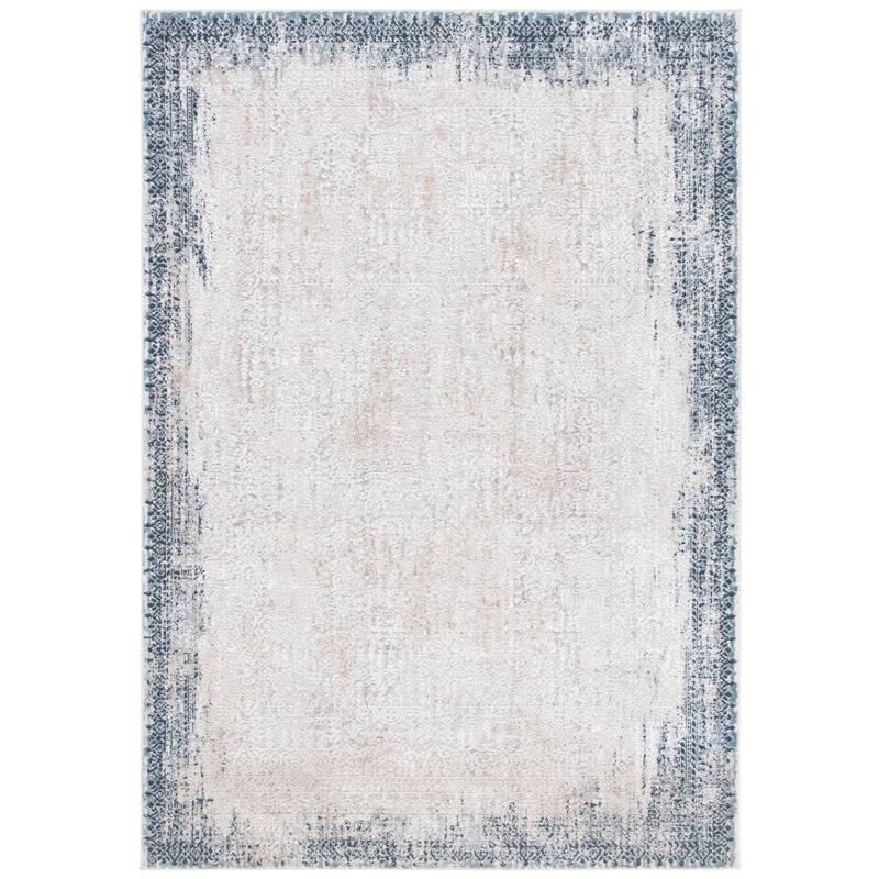 SAFAVIEH Parker Bertina Modern & Contemporary Rug - 5'3" x 7'6" - Taupe/Blue