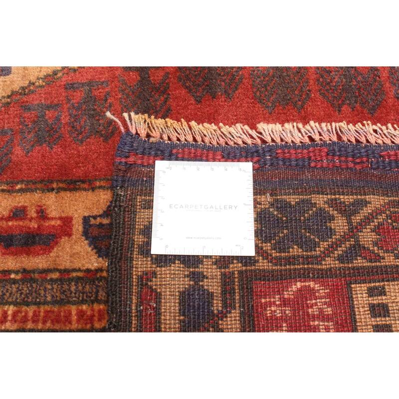 ECARPETGALLERY Hand-knotted Teimani Brown Wool Rug - 2'9 x 4'3