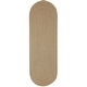 preview thumbnail 16 of 32, Rhody Rug Lexington Tweed Indoor/Outdoor Braided Rug 2' x 8' Runner - Basil
