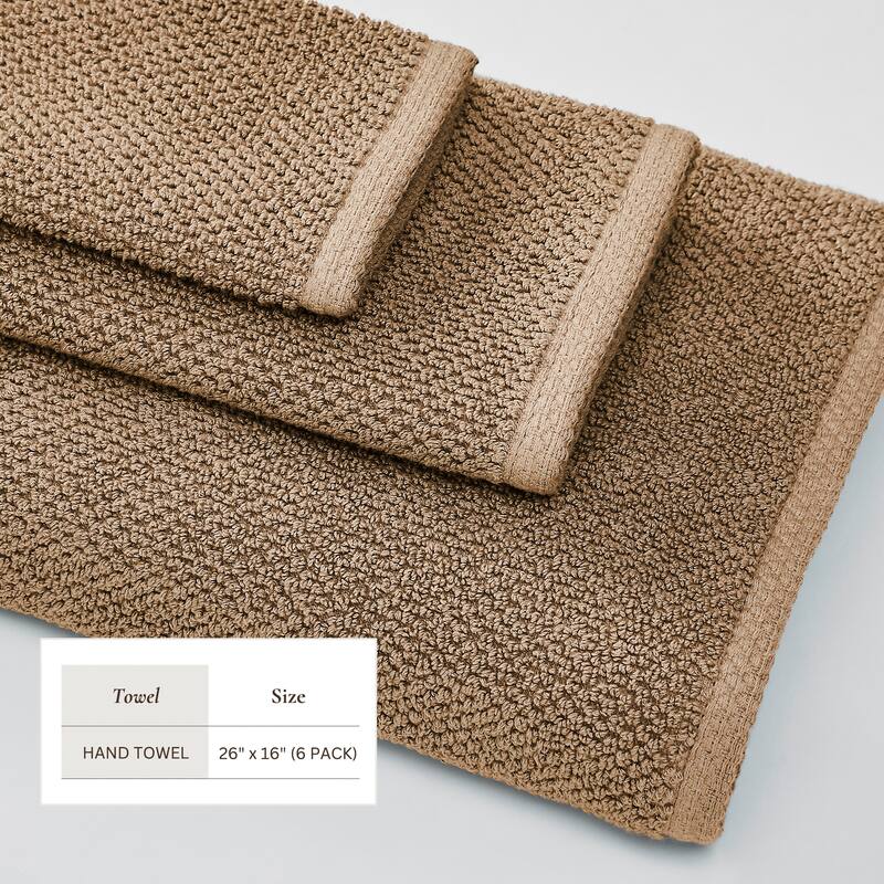 Linery & Co. Luxury Cotton Textured Bath Towel