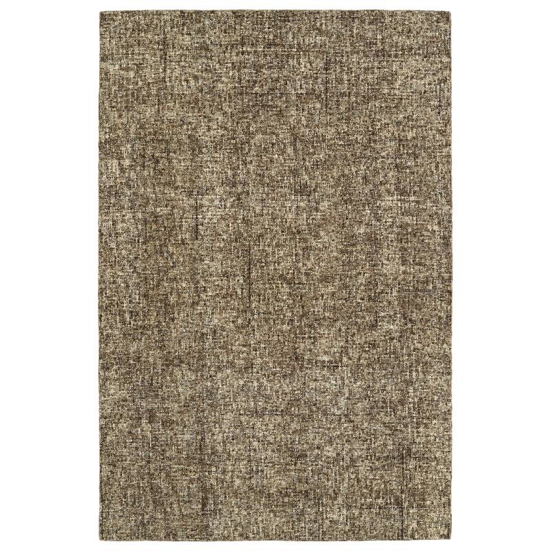 Addison Eastman Variegated Solid Wool Area Rug - 2' 3" x 7' 6" - Taupe - Runner