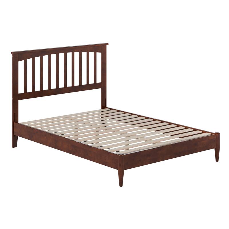 Becket Solid Wood Low Profile Platform Bed