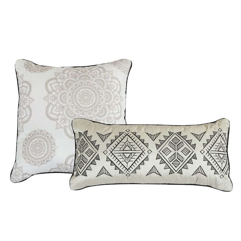 Aziza Luxury 9 Piece complete bed in bag set