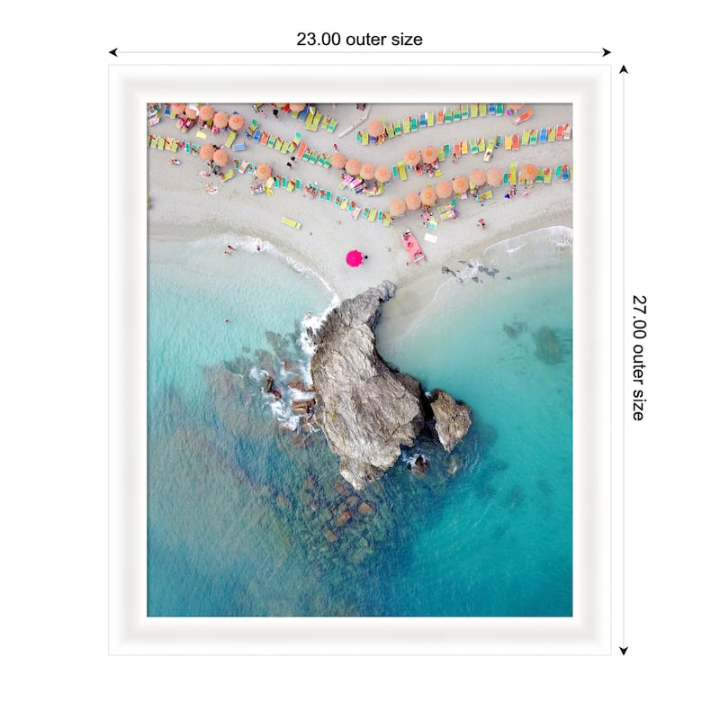 Kate and Laurel Framed Art Monterosso 7 by Rachel Bolgov