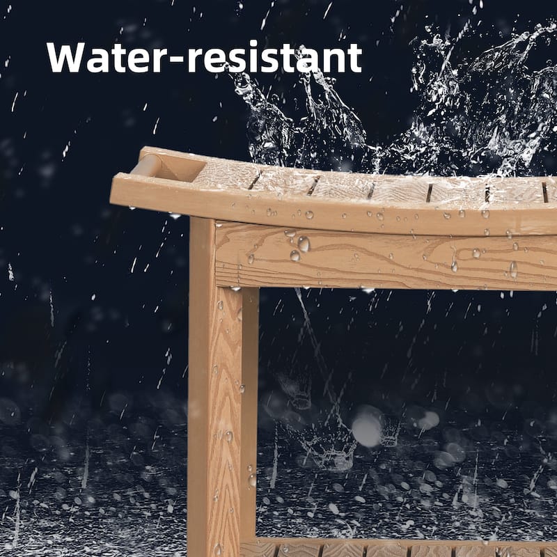 Plastic Shower Stool with Handles Storage Shelf Water Resistant & Non-Slip Shower Seat