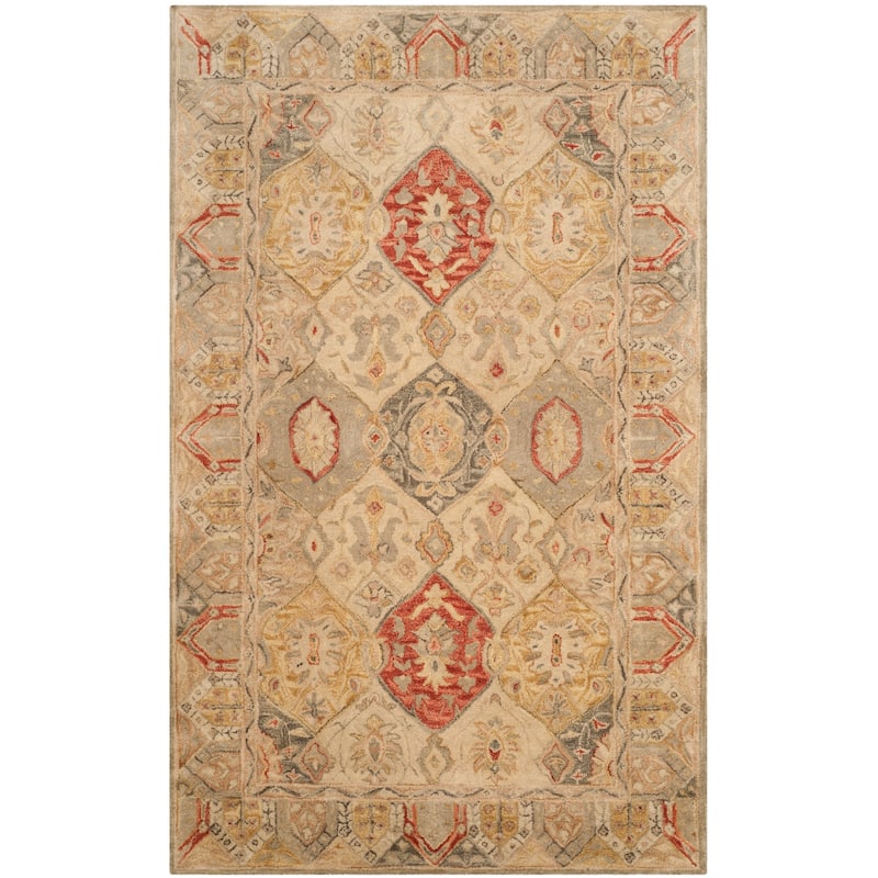 SAFAVIEH Handmade Antiquity Eman Traditional Oriental Wool Rug