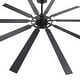 preview thumbnail 16 of 37, 72"/80" Large Windmill Ceiling Fan with Light and Remote(10 Reversible Blades)