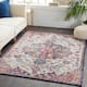 Caressa Vintage Boho Area Rug - 5'3" x 7'3" - Dark Blue