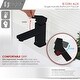 preview thumbnail 5 of 34, Single Hole 1-Handle Bathroom Faucet - Faucet Height: 6" | Spout Height: 2 11/16"