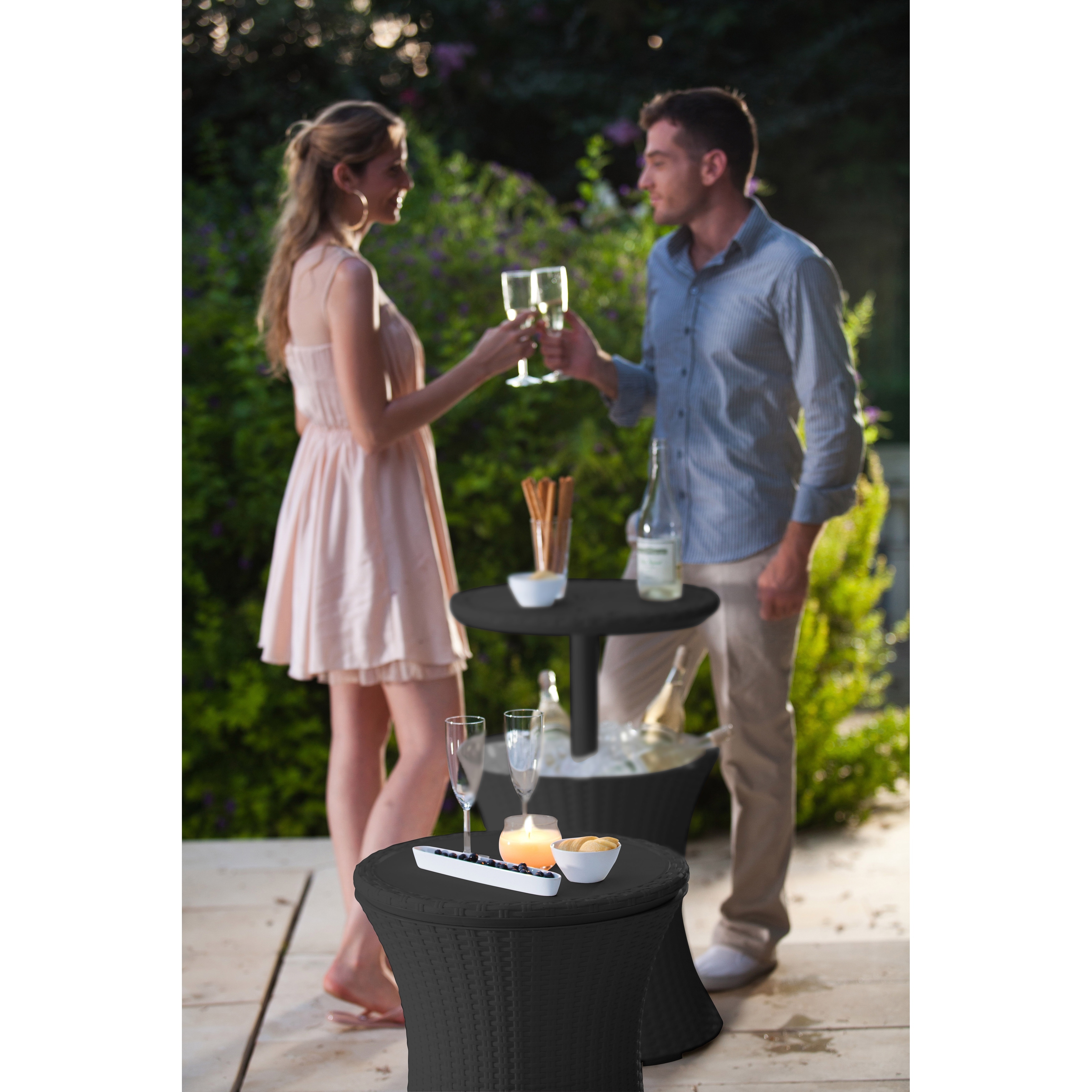 Keter pacific sales cool bar grey