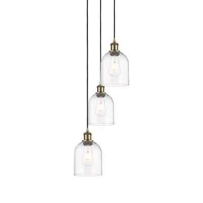 Innovations Lighting 113B-3P-30-12 Bella Pendant Bella 3 Light 12"