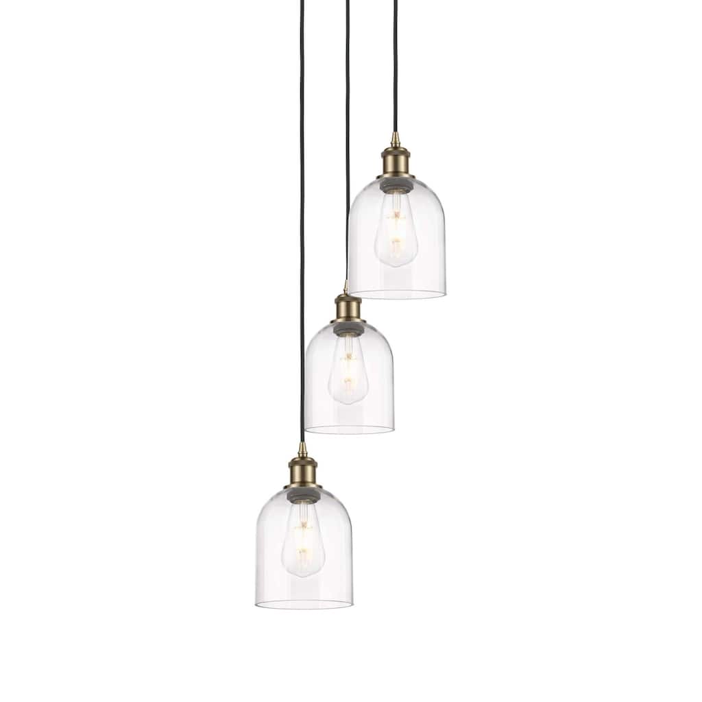 Innovations Lighting 113B-3P-30-12 Bella Pendant Bella 3 Light 12"