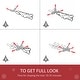 preview thumbnail 18 of 28, HOMCOM Flocked Christmas Tree with Mistletoe, Xmas Unlit Christmas Tree with Stand